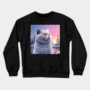 British Shorthair Kitty Crewneck Sweatshirt